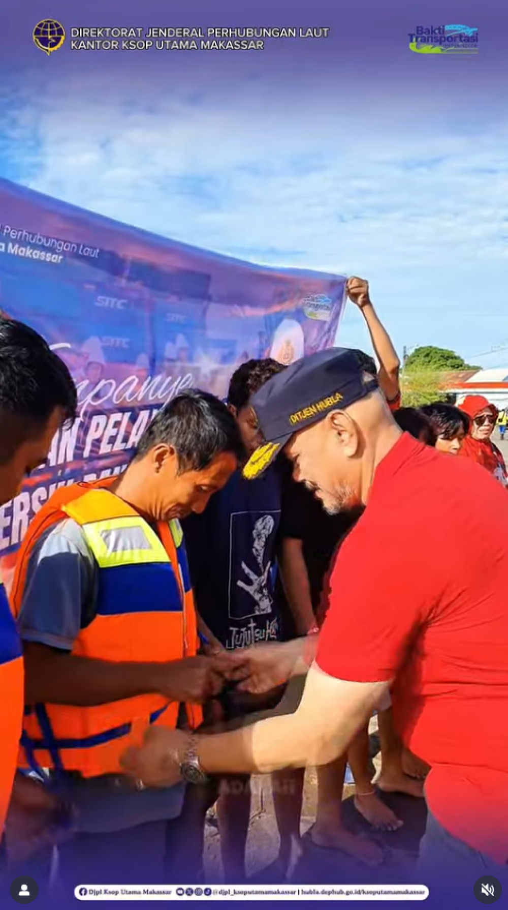 Kampanye Keselamatan Pelayaran & Bersih Pantai Dalam Rangka Memperingati Hari Perhubungan Nasional 2025