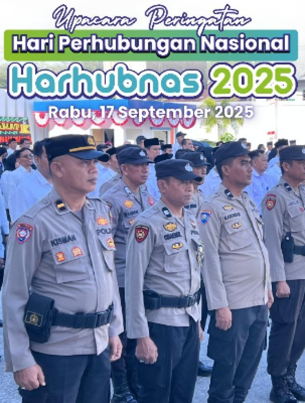 Upacara Peringatan Hari Perhubungan Nasional 2025