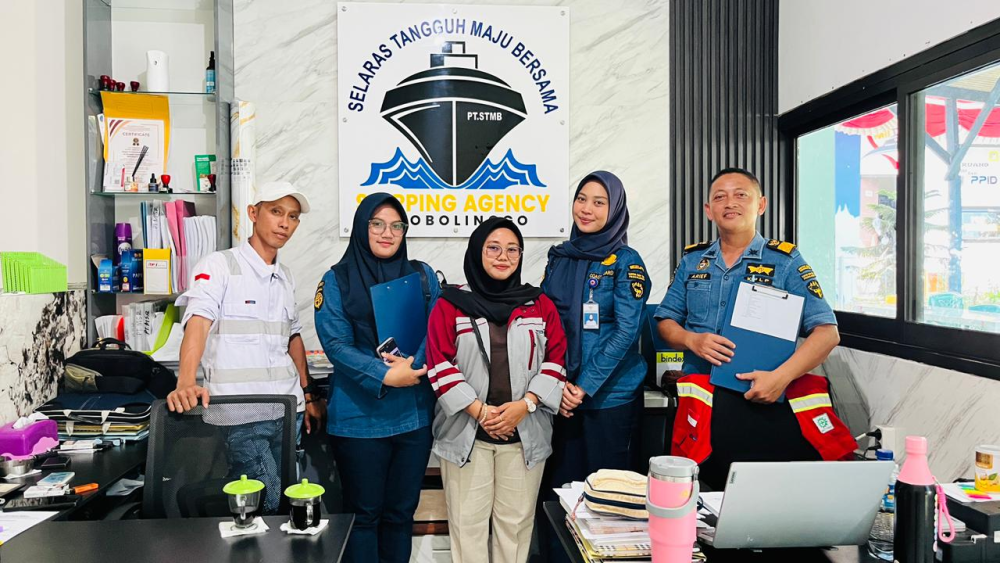 TIM MONEV INAPORTNET KUNJUNGI PERUSAHAAN UJT DI PELABUHAN PROBOLINGGO