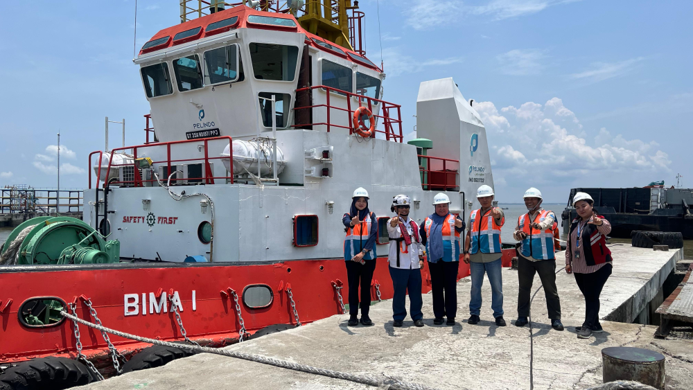 Rapat Pemeriksaan Fisik dan Verifikasi Dokumen Sarana dan Prasarana Pemanduan Kapal PT Pelabuhan Indonesia (Persero) dan Peninjauan Lapangan Dalam Rangka Perluasan Perairan Wajib Pandu (PWP) Kelas I Dumai Pelabuhan Dumai.