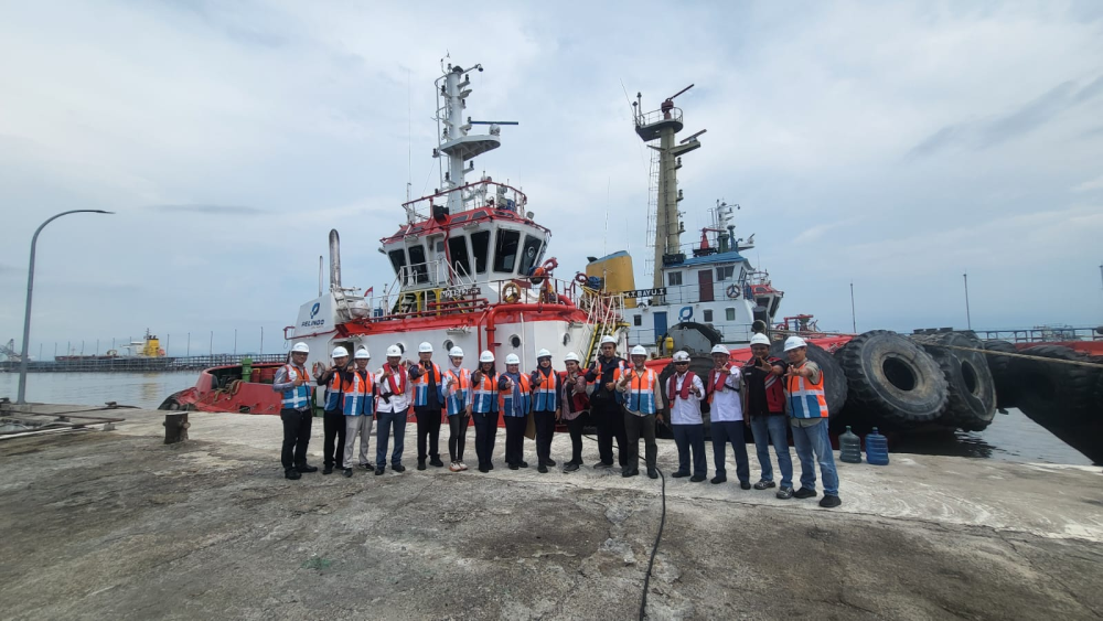 Rapat Pemeriksaan Fisik dan Verifikasi Dokumen Sarana dan Prasarana Pemanduan Kapal PT Pelabuhan Indonesia (Persero) dan Peninjauan Lapangan Dalam Rangka Perluasan Perairan Wajib Pandu (PWP) Kelas I Dumai Pelabuhan Dumai.