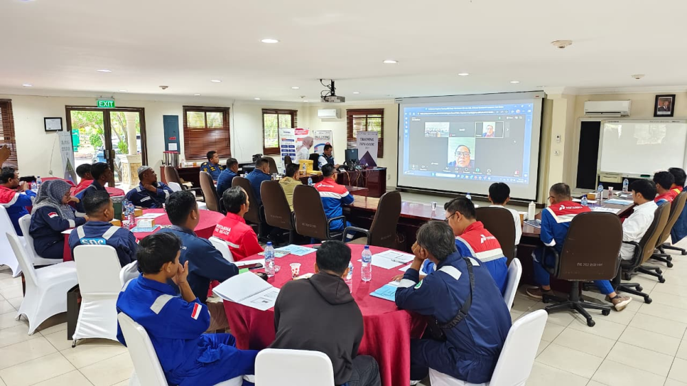 KEGIATAN TRAINING IMO COURSE 3.24 & 3.25 DI MARINE OFFICE ICC ROOM&nbsp;3&nbsp; PT PERTAMINA HULU ROKAN - DUMAI
