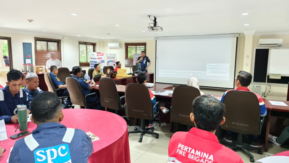 KEGIATAN TRAINING IMO COURSE 3.24 & 3.25 DI MARINE OFFICE ICC ROOM&nbsp;3&nbsp; PT PERTAMINA HULU ROKAN - DUMAI
