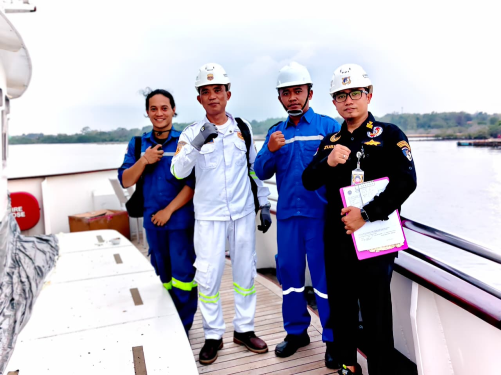 Dukung Keselamatan Pelayaran, MV Salila Lalui Pemeriksaan Intensif