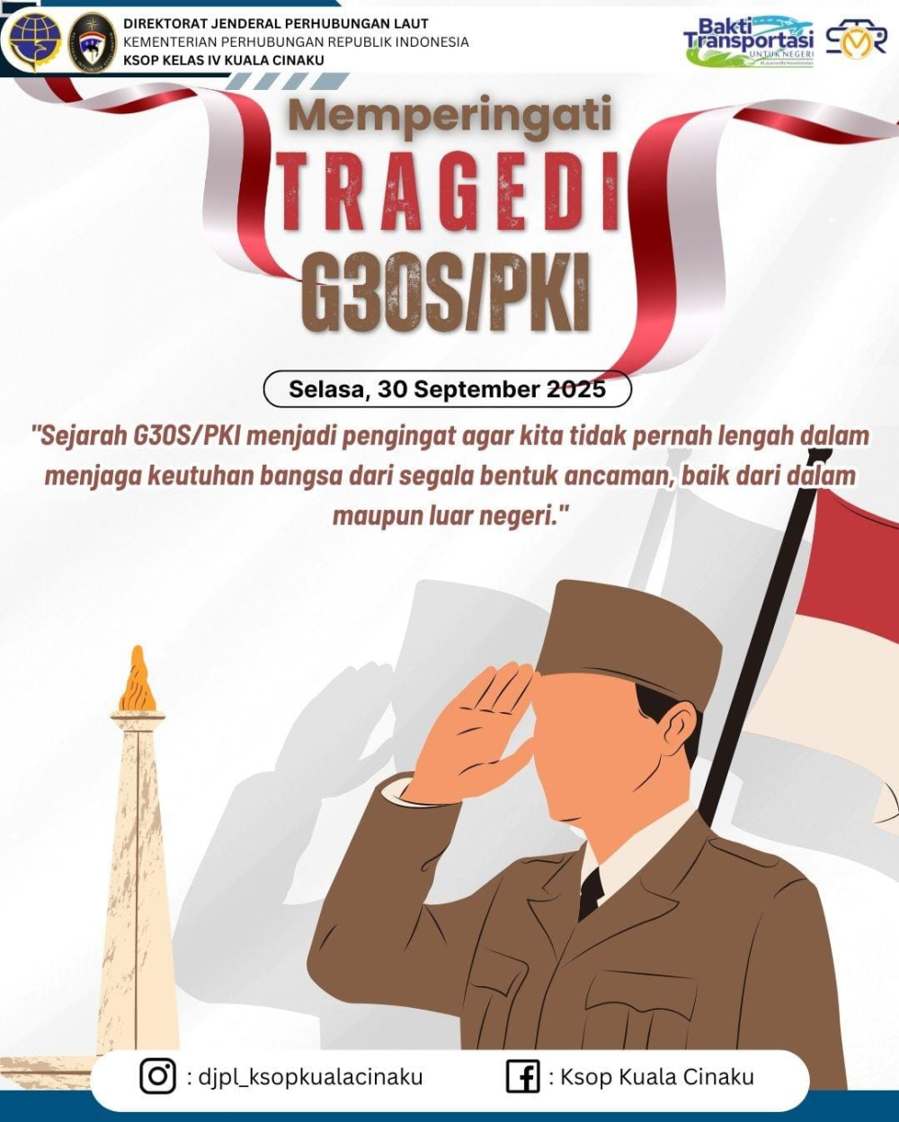 Memperingati Tragedi G30S/PKI