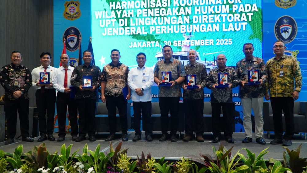 Akselerasikan Tugas Pengawasan Pelayaran, Kemenhub Gelar Kegiatan Harmonisasi Koordinator Wilayah Penegakan Hukum