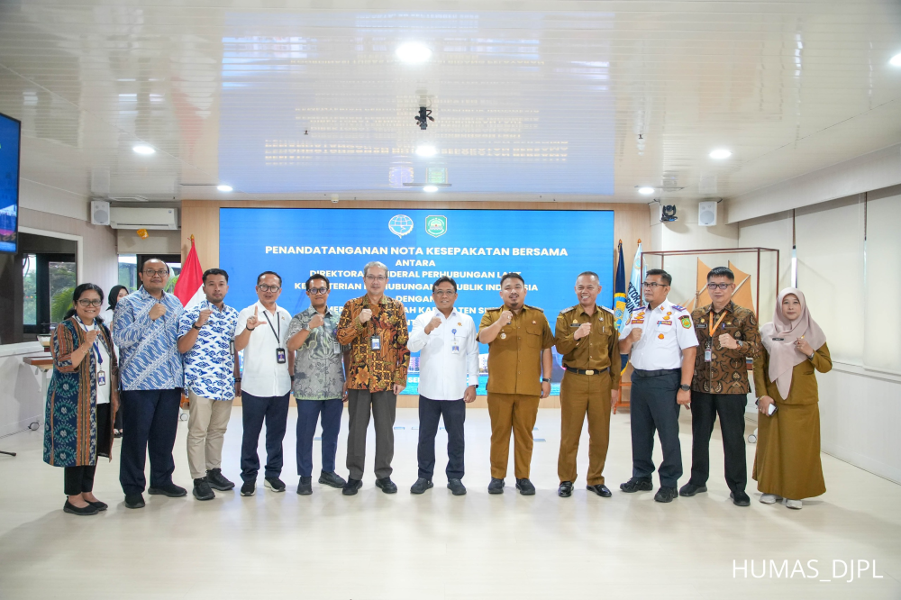 KEMENHUB DAN PEMKAB SUBANG TANDATANGANI KESEPAKATAN PERKUAT PERAN PELABUHAN PATIMBAN