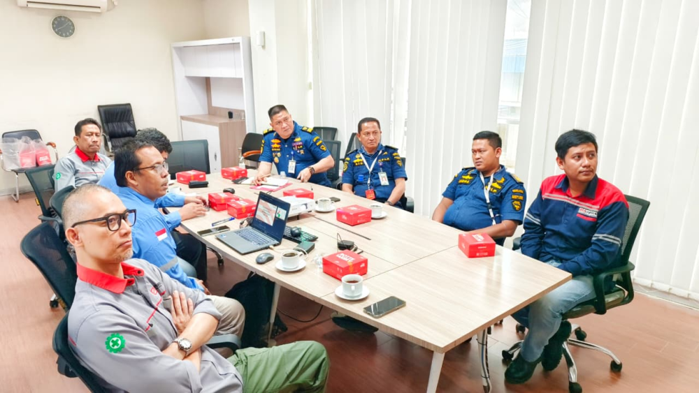 KANTOR KSOP KELAS I DUMAI MENGHADIRI Kegiatan Pemaparan Penilaian Penanggulangan Pencemaran PT Oleokimia Sejahtera Mas