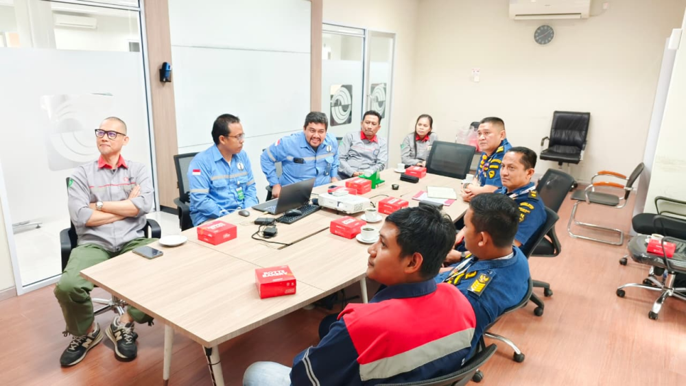 KANTOR KSOP KELAS I DUMAI MENGHADIRI Kegiatan Pemaparan Penilaian Penanggulangan Pencemaran PT Oleokimia Sejahtera Mas