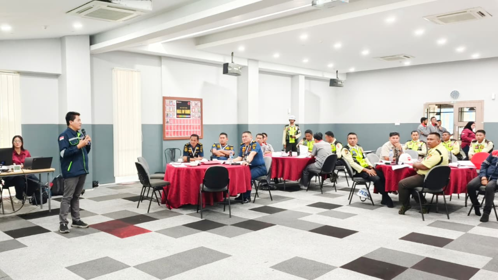 Kantor KSOP Kelas I Dumai Membuka Kegiatan Exercise ISPS Code  Pemeliharaan Pernyataan Pemenuhan Fasilitas Pelabuhan (SoCPF)  Milik PT IVO MAS TUNGGAL