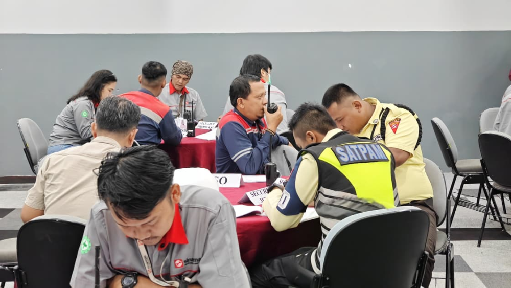 Kantor KSOP Kelas I Dumai Membuka Kegiatan Exercise ISPS Code  Pemeliharaan Pernyataan Pemenuhan Fasilitas Pelabuhan (SoCPF)  Milik PT IVO MAS TUNGGAL