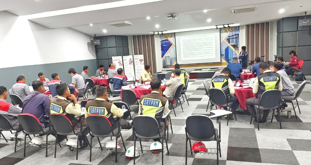 Kantor KSOP Kelas I Dumai Membuka Kegiatan Exercise ISPS Code  Pemeliharaan Pernyataan Pemenuhan Fasilitas Pelabuhan (SoCPF)  Milik PT IVO MAS TUNGGAL