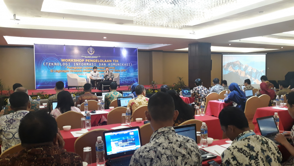 Ditjen Hubla Optimalkan Penggunaan Teknologi Informasi dalam Penyebarluasan Informasi dan Pelaporan Online