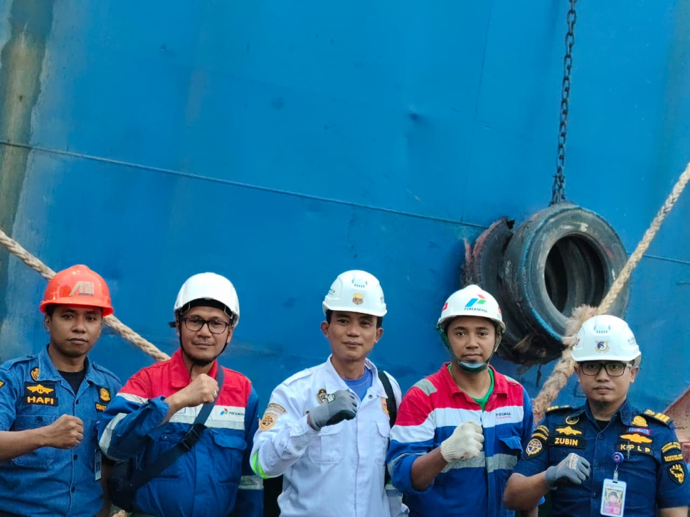 Pemeriksaan TB Patra Tunda 3002: Marine Inspector Bersama Petugas Wilker Ujung Piring Kantor UPP Telaga Biru Pastikan Keselamatan Pelayaran Tetap Nomor Satu