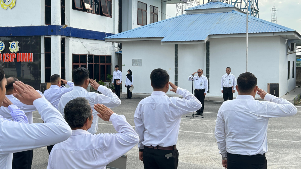 PERINGATAN HARI SUMPAH PEMUDA KE-79 TAHUN 2025 DI KANTOR KSOP KELAS I DUMAI