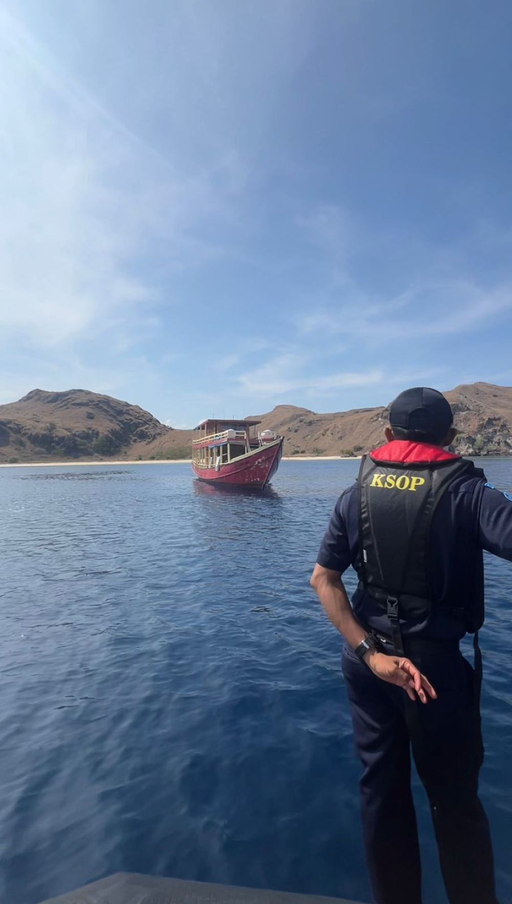 Perkuat Pengawasan, KSOP Labuan Bajo Bersama TNI AL, Polairud, dan PSDKP Patroli Gabungan dan Tinjau Kerusakan Terumbu Karang