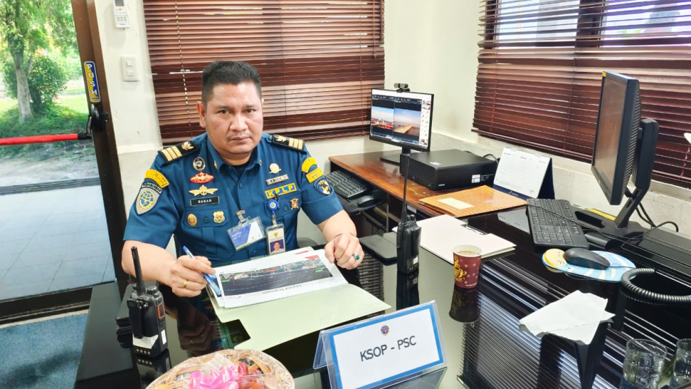 KANTOR KSOP KELAS I DUMAI MEMBUKA KEGIATAN LATIHAN GABUNGAN KEADAAN DARURAT DI TUKS PT PERTAMINA HULU ROKAN