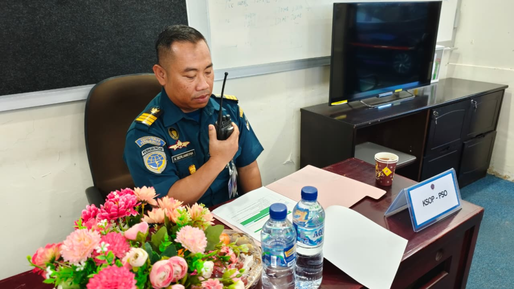 KANTOR KSOP KELAS I DUMAI MEMBUKA KEGIATAN LATIHAN GABUNGAN KEADAAN DARURAT DI TUKS PT PERTAMINA HULU ROKAN