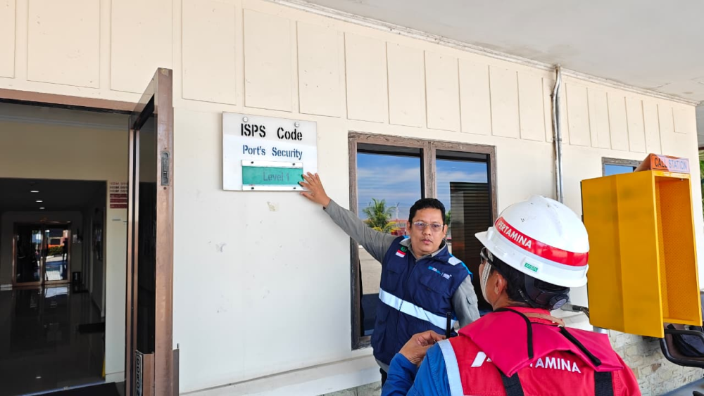 KANTOR KSOP KELAS I DUMAI MEMBUKA KEGIATAN LATIHAN GABUNGAN KEADAAN DARURAT DI TUKS PT PERTAMINA HULU ROKAN