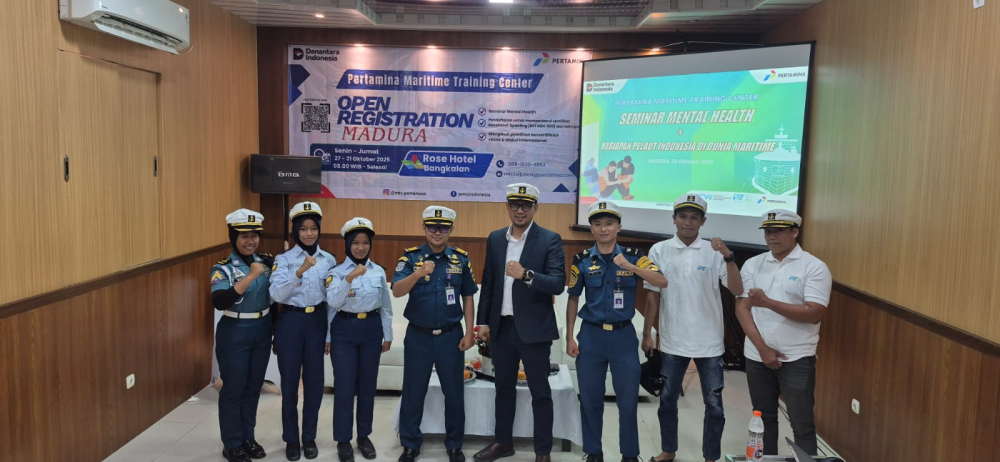 Sinergi untuk Pelaut Tangguh: Kantor UPP Telaga Biru Berbagi Wawasan di Seminar Mental Health dan Kesiapan Pelaut Indonesia