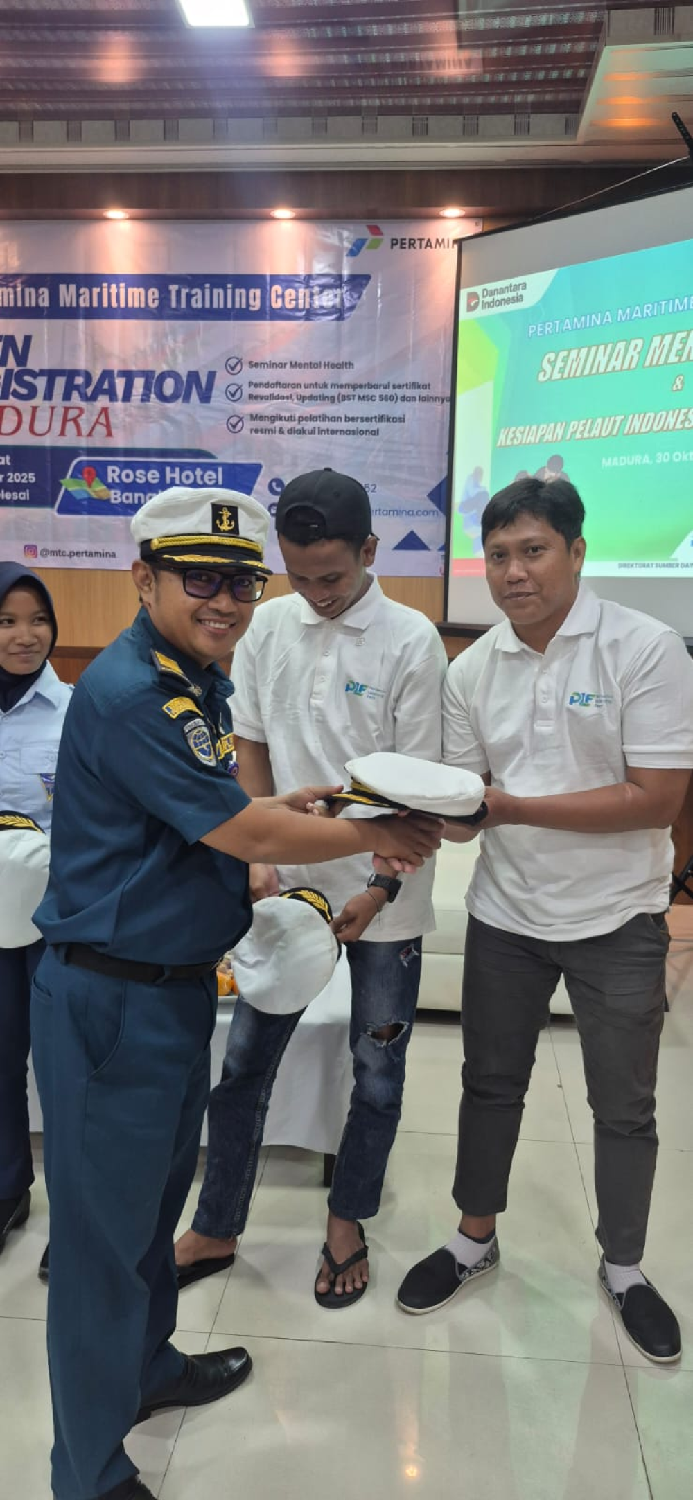 Sinergi untuk Pelaut Tangguh: Kantor UPP Telaga Biru Berbagi Wawasan di Seminar Mental Health dan Kesiapan Pelaut Indonesia