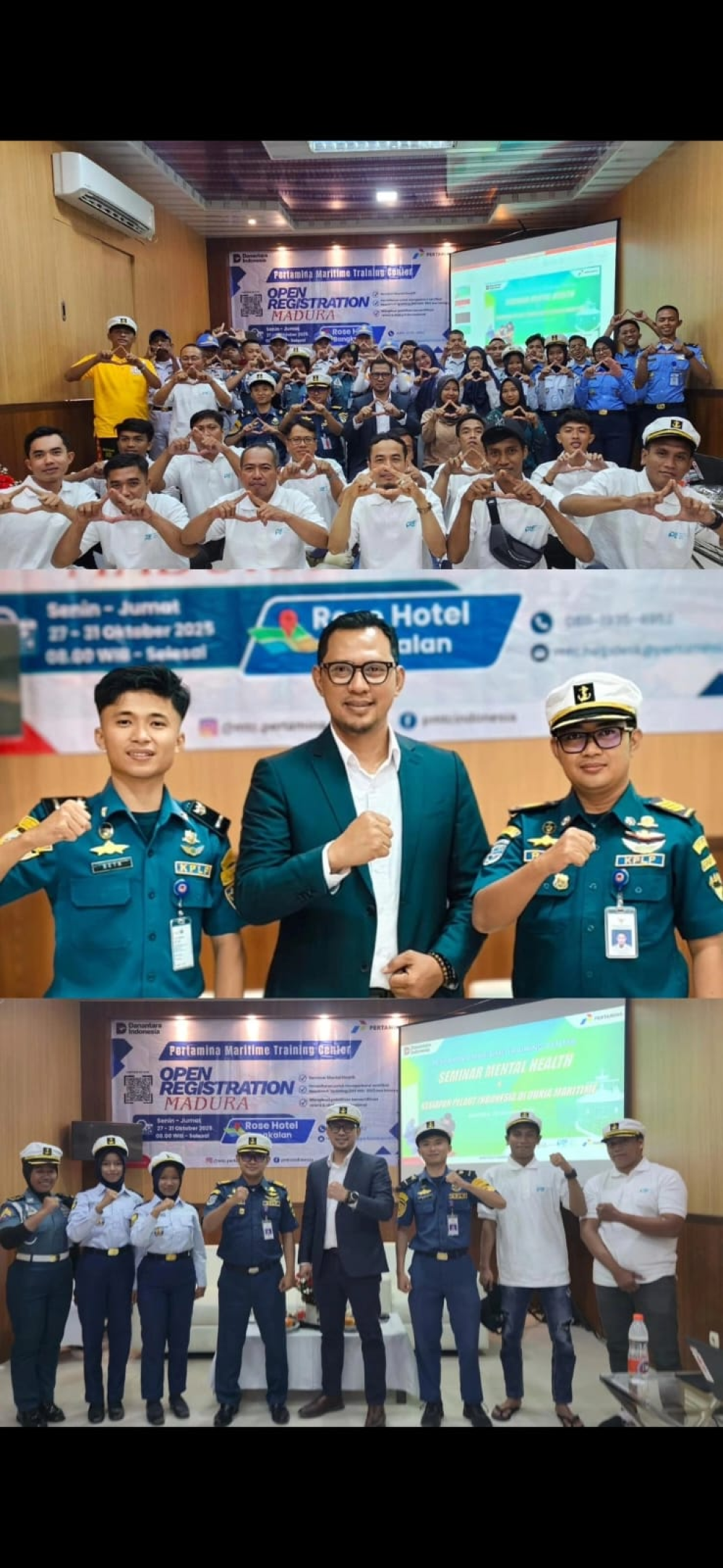 Sinergi untuk Pelaut Tangguh: Kantor UPP Telaga Biru Berbagi Wawasan di Seminar Mental Health dan Kesiapan Pelaut Indonesia