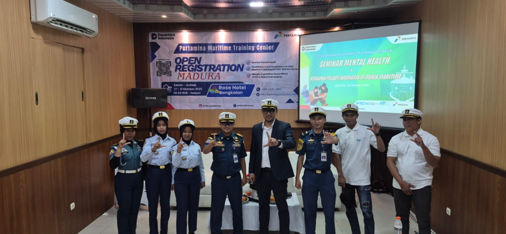 Sinergi untuk Pelaut Tangguh: Kantor UPP Telaga Biru Berbagi Wawasan di Seminar Mental Health dan Kesiapan Pelaut Indonesia