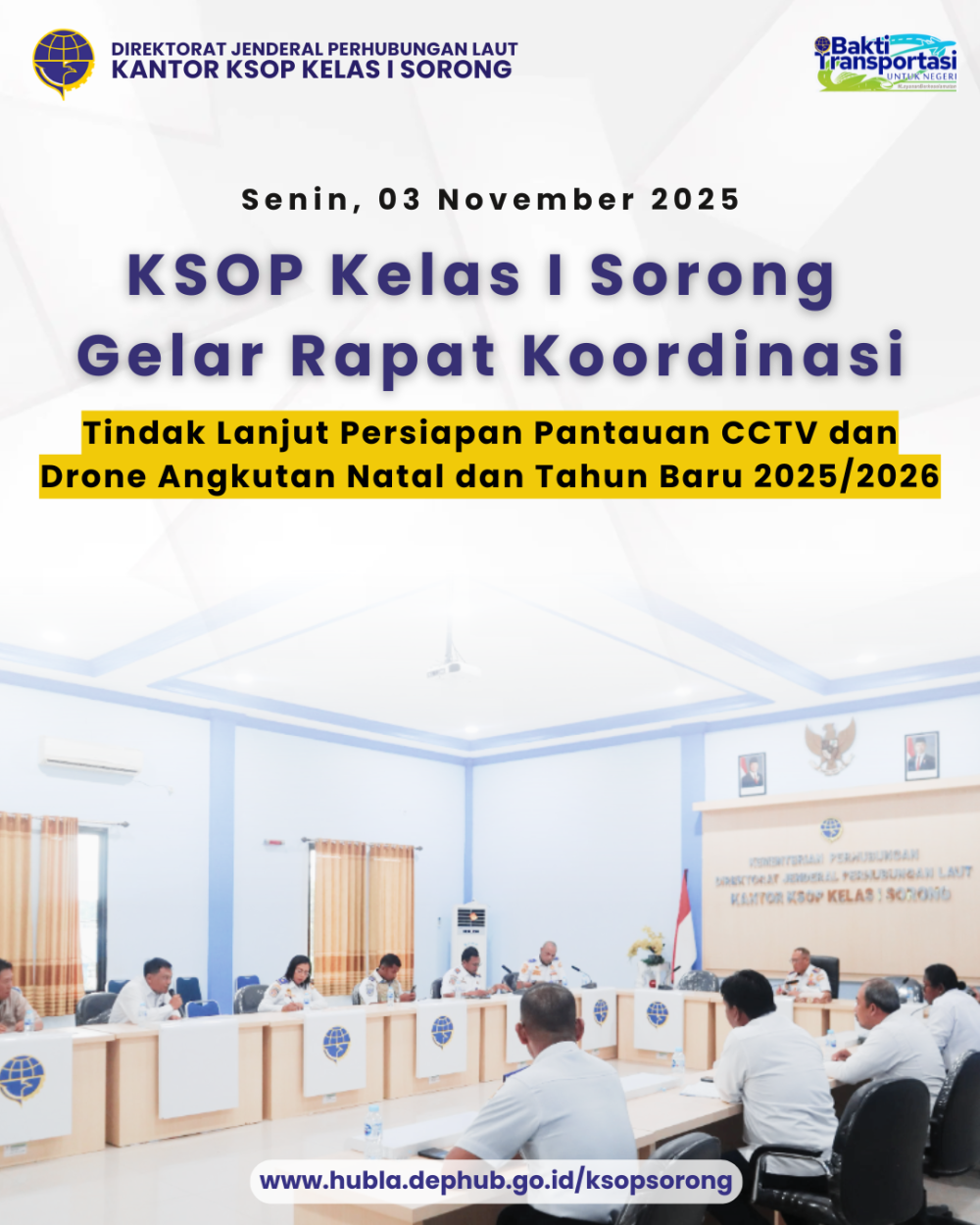 KSOP KELAS I SORONG GELAR RAPAT KOORDINASI
