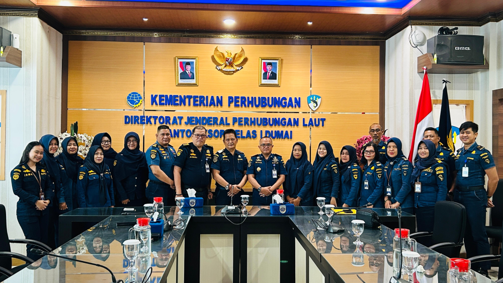 PELEPASAN PURNA BAKTI KEPALA SEKSI BIMBINGAN USAHA KEPELABUHANAN KANTOR KSOP KELAS I DUMAI