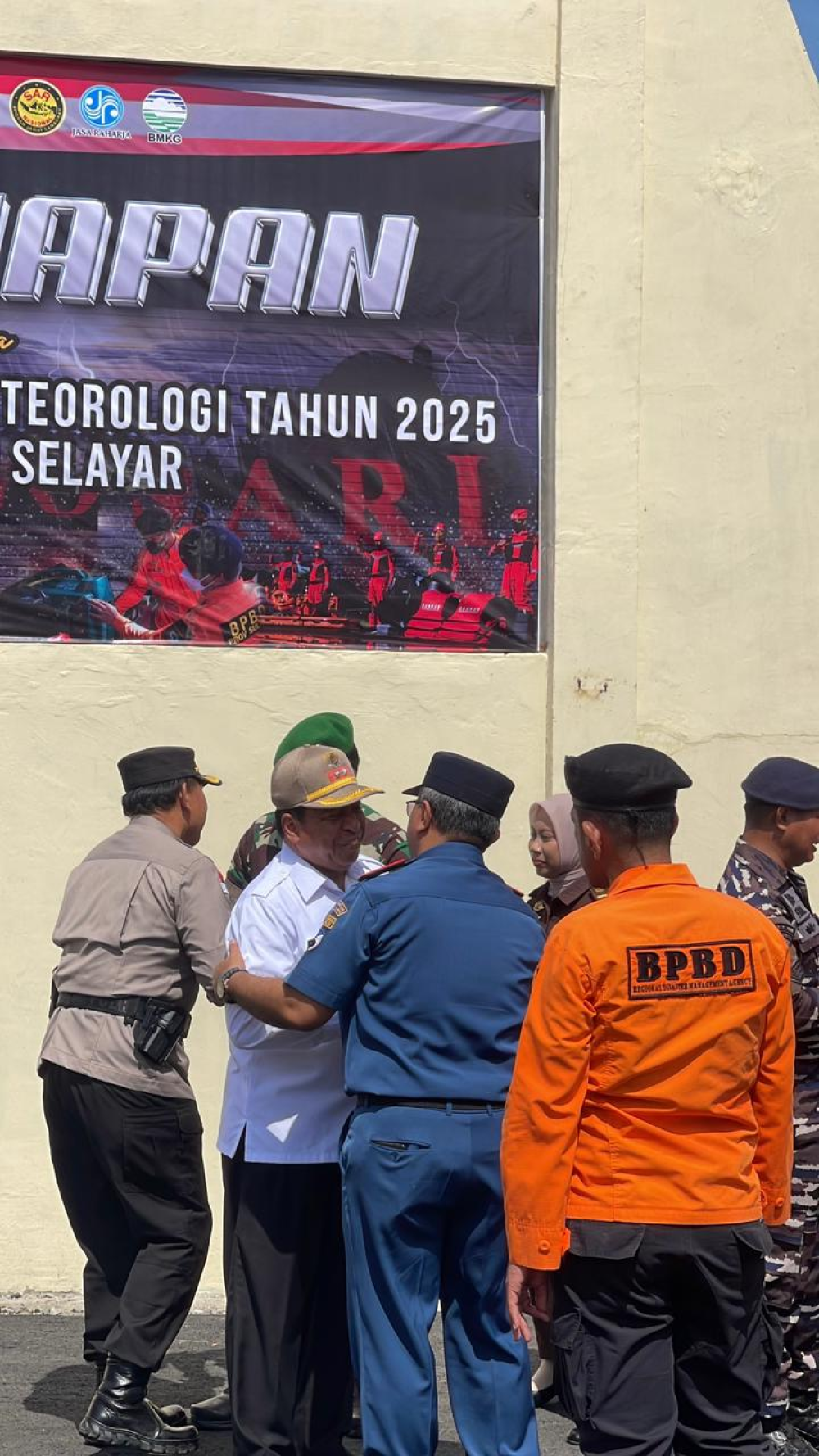Apel Kesiapan Tanggap Darurat Bencana Hidrometeorologi Tahun 2025 di Kabupaten Kepulauan Selayar (05/11/2025)