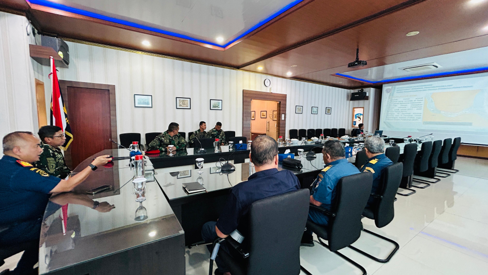 KANTOR KSOP KELAS I DUMAI MENERIMA KUNJUNGAN SILATURAHMI KOMANDAN GROUP 3 KOPASSUS