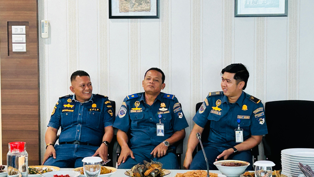 KANTOR KSOP KELAS I DUMAI MENERIMA KUNJUNGAN SILATURAHMI KOMANDAN GROUP 3 KOPASSUS