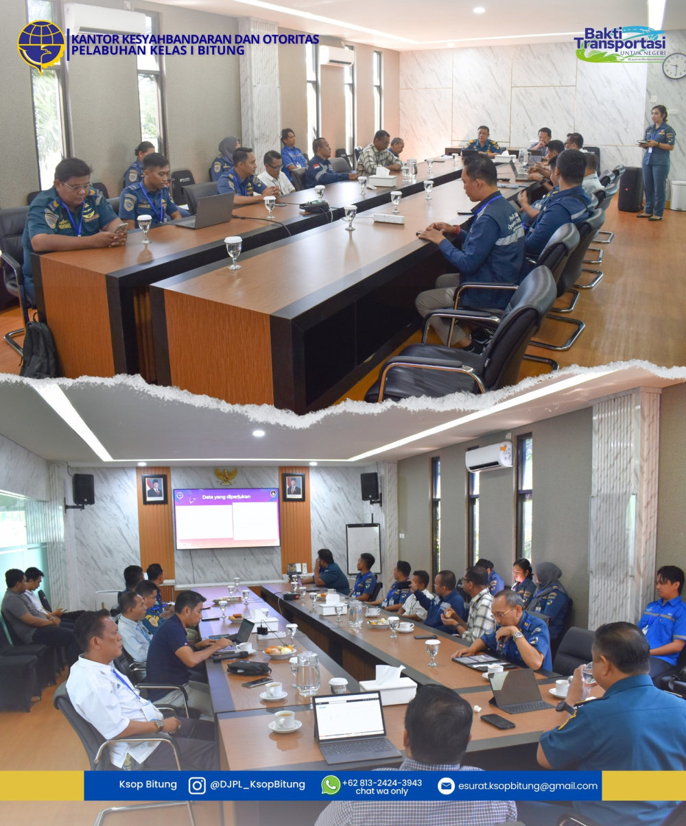Rapat Koordinasi Persiapan Pantauan CCTV dan Drone Angkutan Natal & Tahun Baru 2025/2026