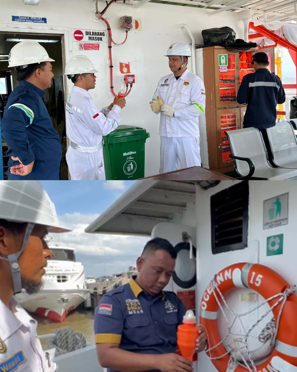 KANTOR KSOP KELAS I DUMAI MELAKUKAN UJI KELAIKLAUTAN KAPAL PENUMPANG DALAM RANGKA PERSIAPAN ANGKUTAN LAUT NATAL 2025 DAN TAHUN BARU 2026