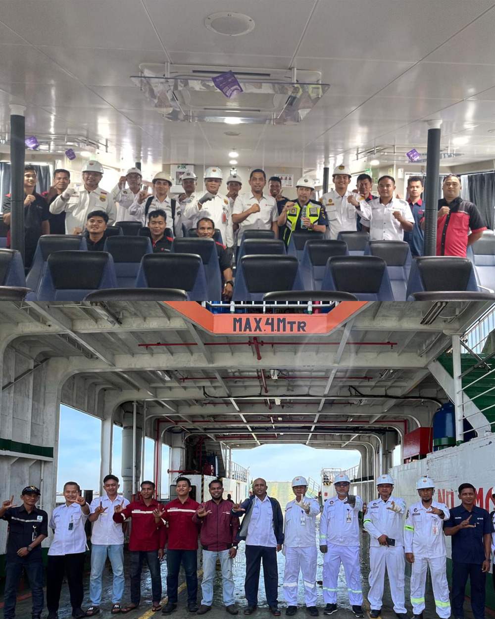 KANTOR KSOP KELAS I DUMAI MELAKUKAN UJI KELAIKLAUTAN KAPAL PENUMPANG DALAM RANGKA PERSIAPAN ANGKUTAN LAUT NATAL 2025 DAN TAHUN BARU 2026