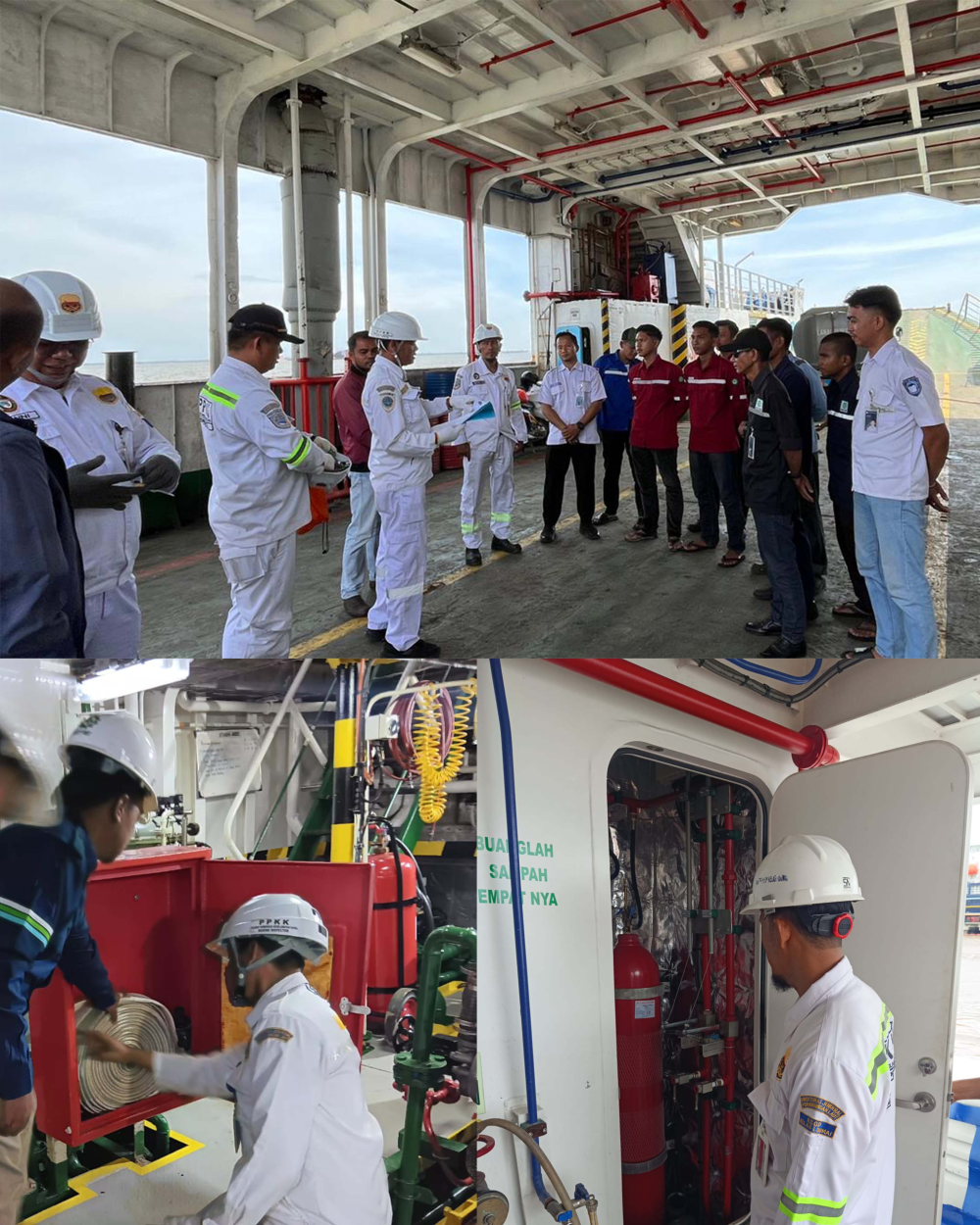 KANTOR KSOP KELAS I DUMAI MELAKUKAN UJI KELAIKLAUTAN KAPAL PENUMPANG DALAM RANGKA PERSIAPAN ANGKUTAN LAUT NATAL 2025 DAN TAHUN BARU 2026