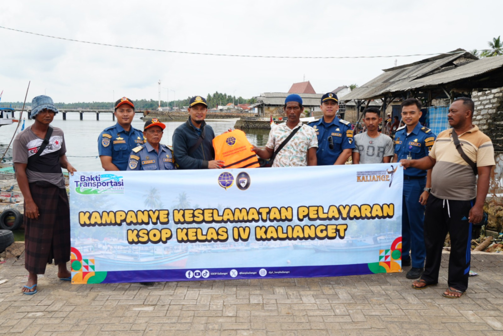 KSOP Kalianget Gelar Kampanye Keselamatan Pelayaran di Wilker Dungkek dan Tanjung