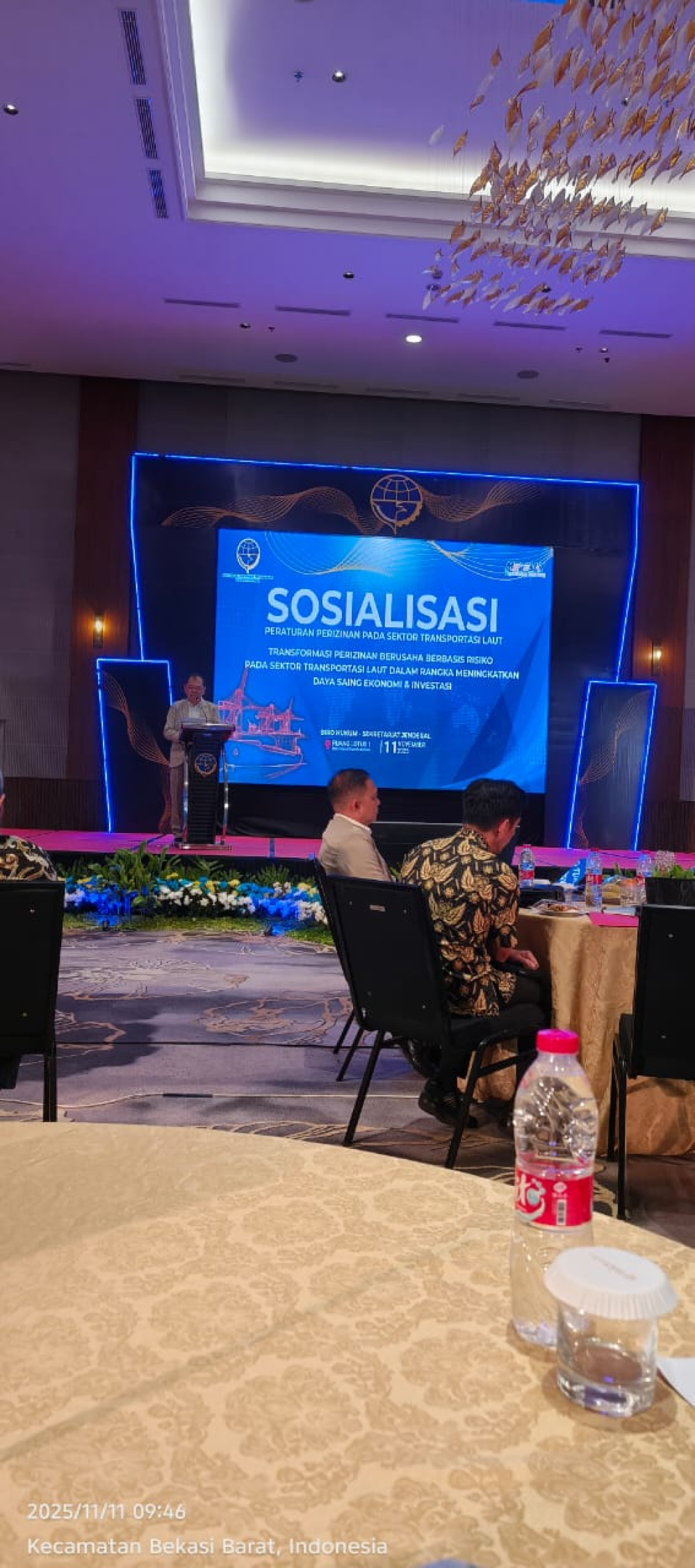 Sosialisasi Peraturan Pemerintah Nomor 28 Tahun 2025 tentang Penyelenggaraan Perizinan Berusaha Berbasis Risiko Khususnya pada Sektor Transportasi Laut Dalam Rangka Meningkatkan Daya Saing Ekonomi & Investasi