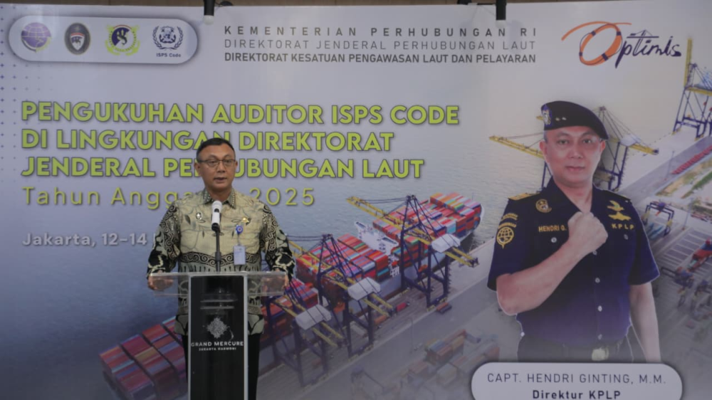 PERKUAT KEAMANAN MARITIM NASIONAL, KEMENHUB KUKUHKAN 25 AUDITOR ISPS CODE