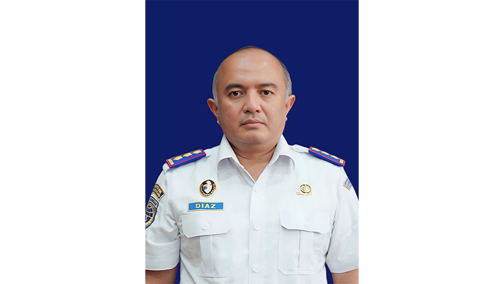 PROFIL PEJABAT STRUKTURAL, KEPALA KANTOR KESYAHBANDARAN DAN OTORITAS PELABUHAN KELAS I DUMAI CAPT. DIAZ SAPUTRA, DIPL.TSI,M.B.A.,M.MAR