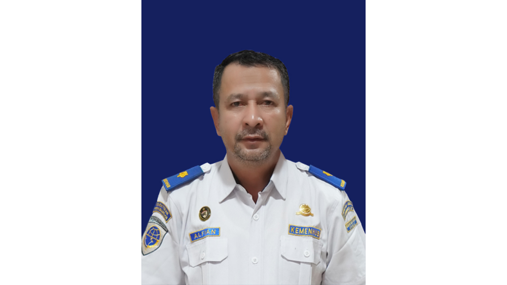 Profil Pejabat Struktural, Kepala Seksi Status Hukum Kapal Kantor Kesyahbandaran dan Otoritas Pelabuhan Kelas I Dumai, ALFIAN, S.H