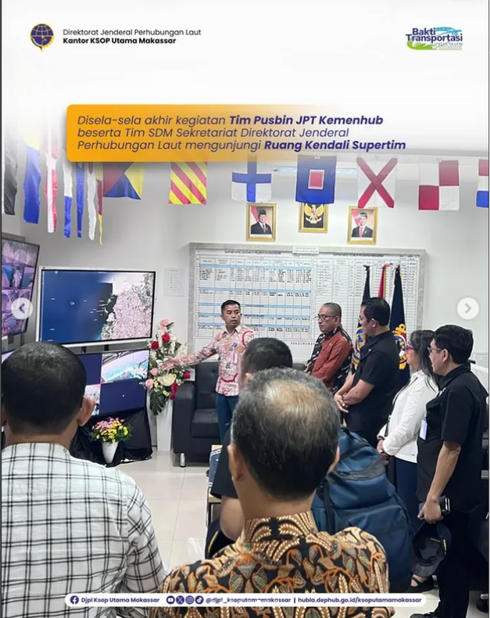 Pusat Pembinaan JFT Kemenhub Lakukan Monitoring dan Evaluasi Jabatan Fungsional Pengawas Keselamatan Pelayaran