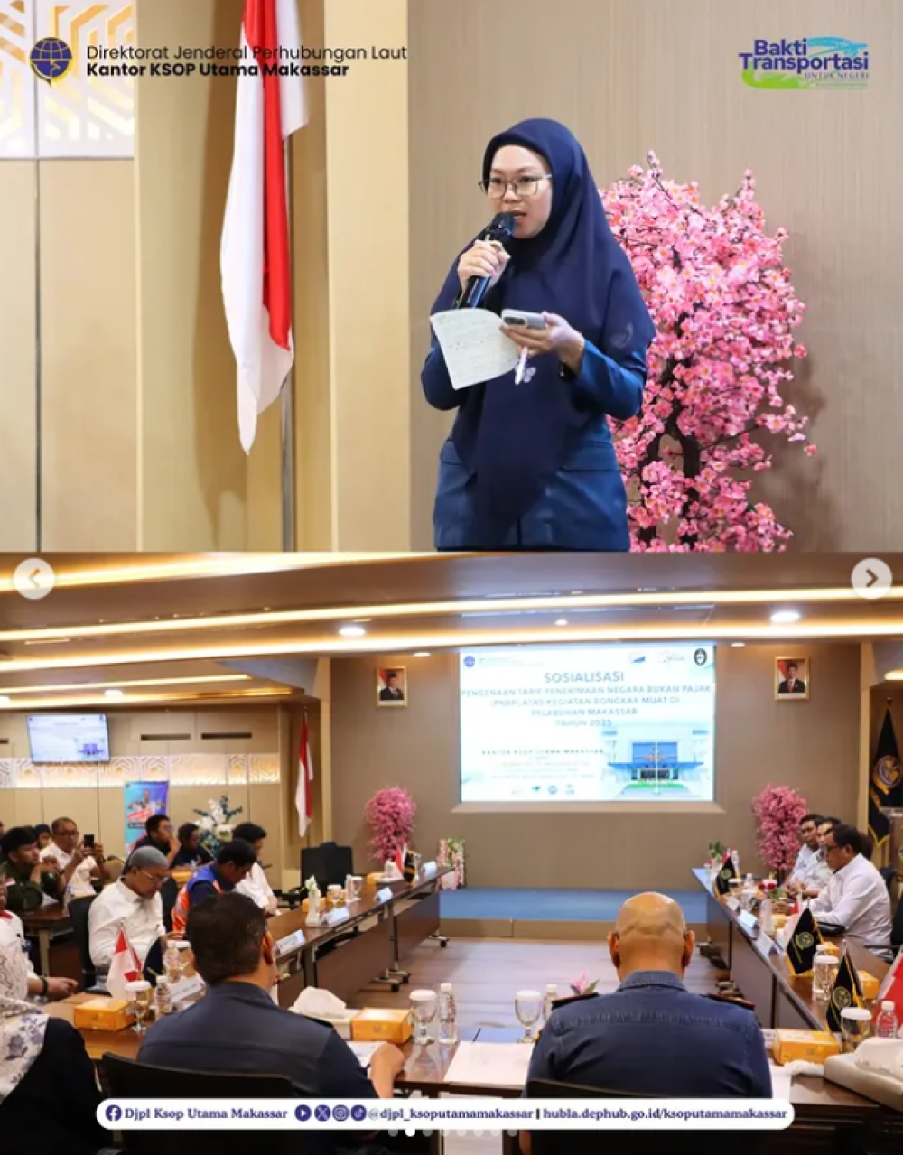 KSOP Utama Makassar Sosialisasikan Aturan Baru PNBP Bongkar Muat