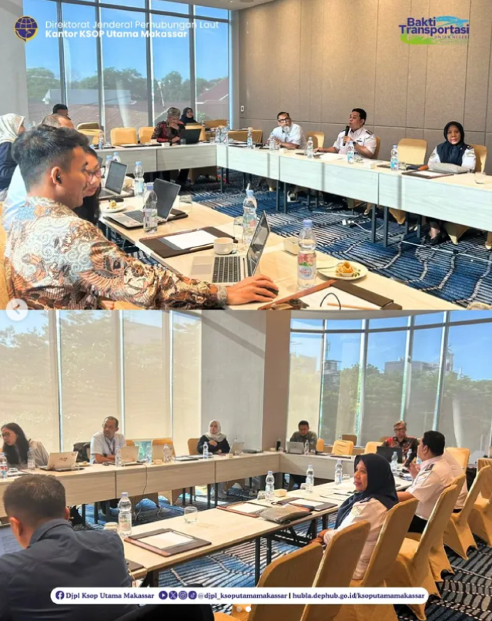 KSOP Utama Makassar Bahas Ekosistem Logistik Maritim di FGD Bank Indonesia