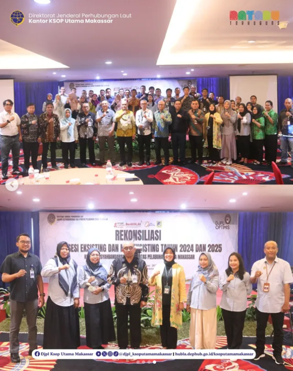 Rekonsiliasi konsesi priode tahun 2024 dan semester I tahun 2025