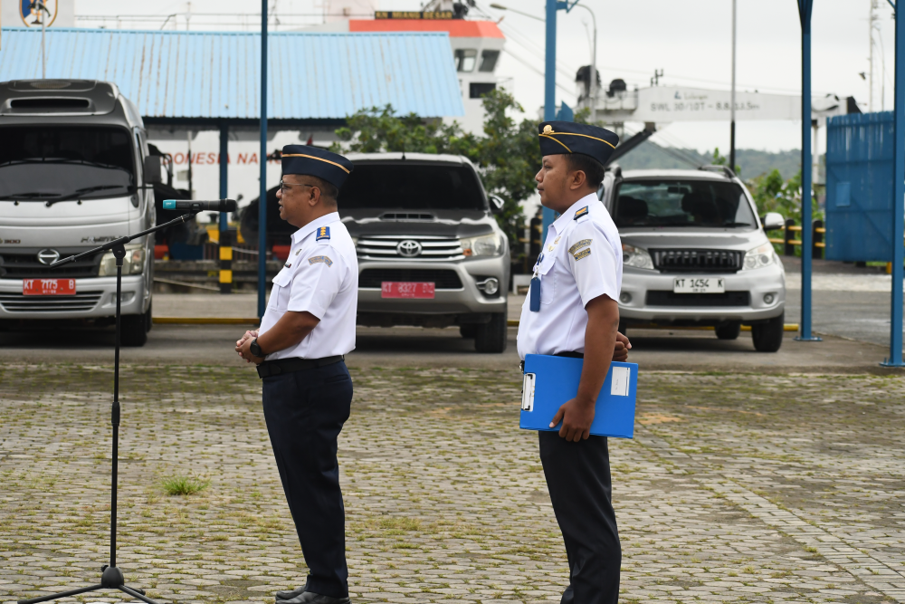 Pimpin Apel Pagi, Kabid Alur Disnav Samarinda Tekankan Percepatan Pelaporan LHKPN, LHKASN, dan Penyusunan SKP