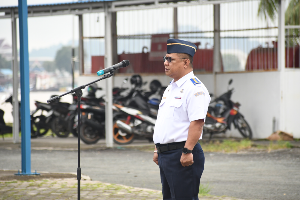 Pimpin Apel Pagi, Kabid Alur Disnav Samarinda Tekankan Percepatan Pelaporan LHKPN, LHKASN, dan Penyusunan SKP