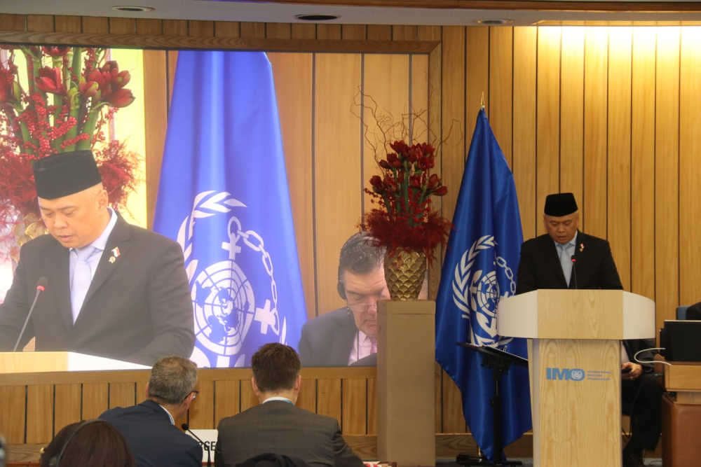 Indonesia Resmi Terpilih Sebagai Anggota Dewan IMO Kategori C Periode 2026–2027
