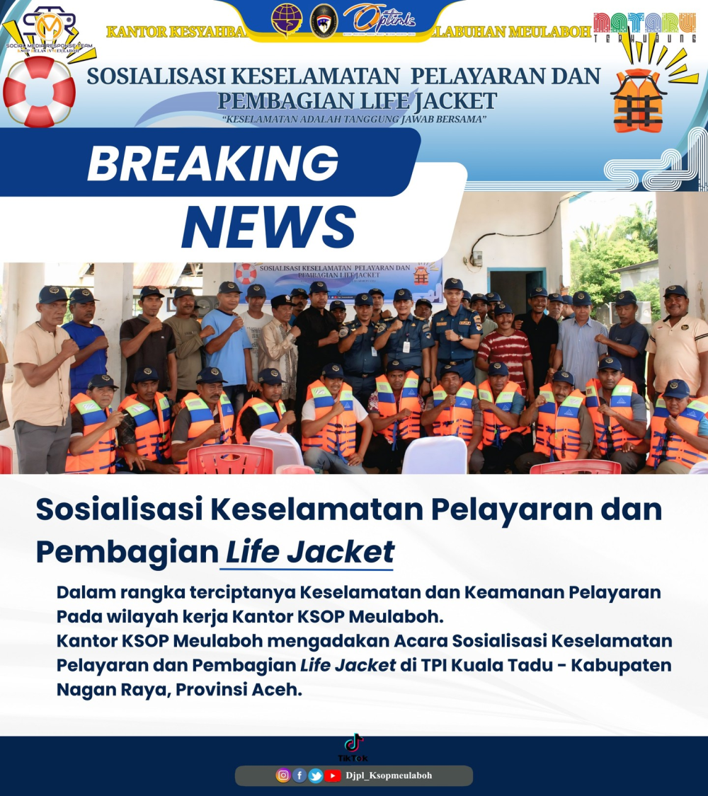 Sosialisasi Keselamatan dan Keamanan Pelayaran