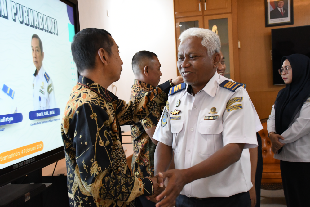 Penuh Haru, Kadisnav Samarinda Lepas Dua Pegawai Purnabakti dengan Pengabdian Puluhan Tahun